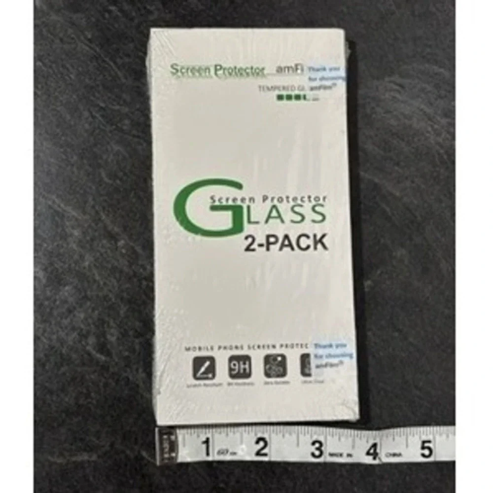 NWT Sealed iPhone 8 Plus 7 Plus 6S Plus Tempered Glass Screen Protector (2 Pack)